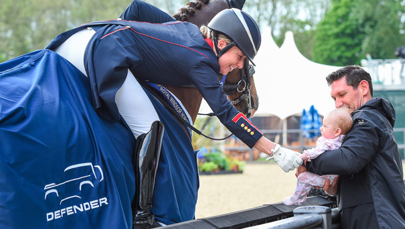 Pas de baby blues pour Charlotte Dujardin
