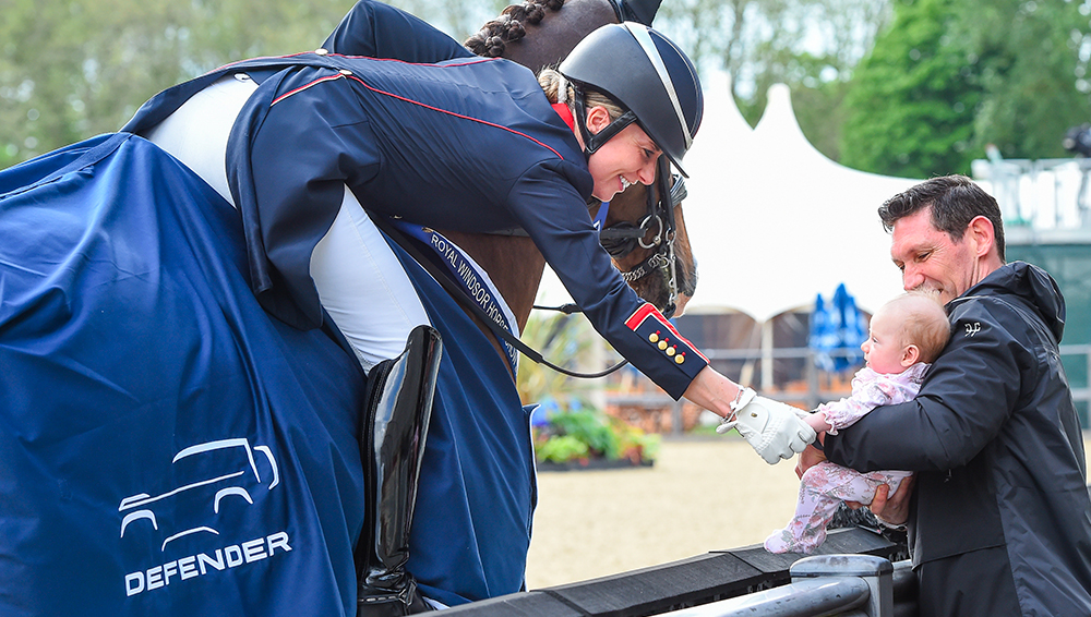Pas de baby blues pour Charlotte Dujardin