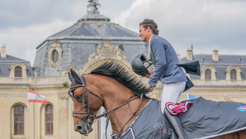Pedro Veniss en grande forme à Chantilly