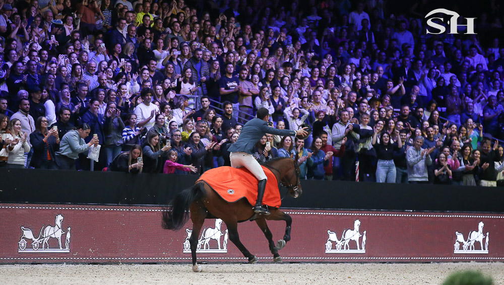 Steve Guerdat en toute décontraction dans les Equita Masters