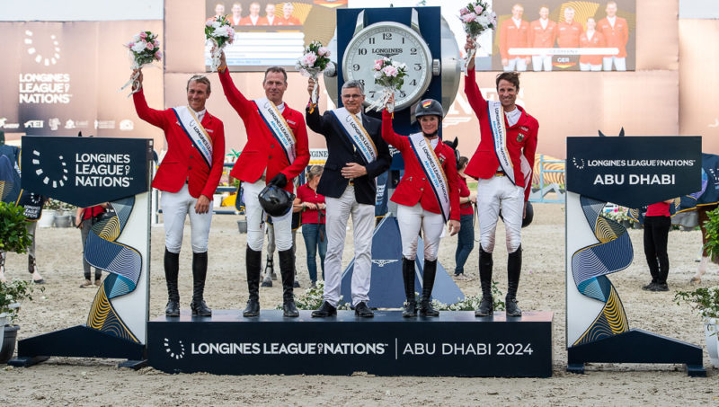 L’Allemagne lance la Ligue des Nations Longines à Abou Dabi