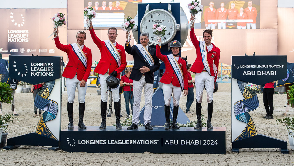L'Allemagne lance la Ligue des Nations Longines à Abou Dabi
