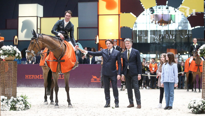 Doublé de Julien au Saut Hermès.