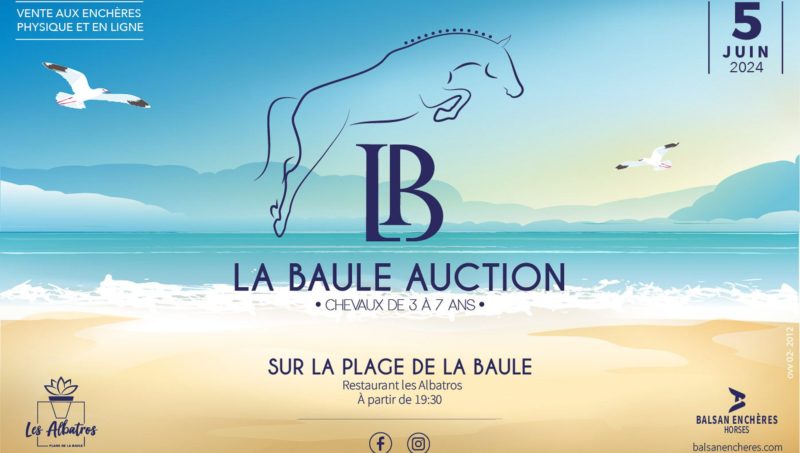 La Baule Auction : le 5 juin sur la plage de La Baule !