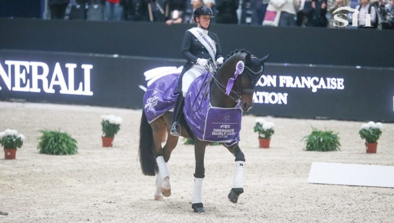 Isabell Werth, une septième victoire à Lyon.