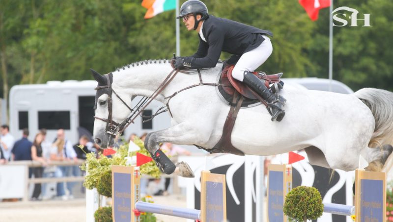 Click de la Hamente Z sous la selle de Julien Gonin.