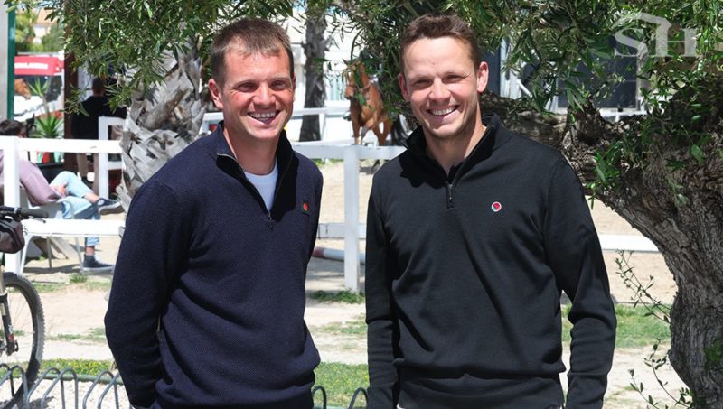 Deux cavaliers aux rênes d’un national à Ghlin!