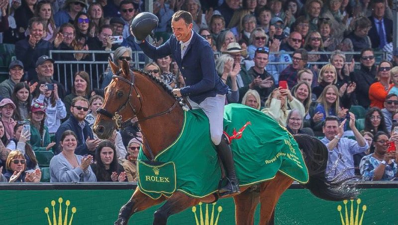 Grégory Wathelet et Bond, souverains à Windsor !