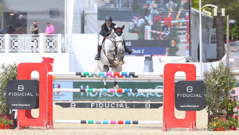 Junius vd Heffinck sous la selle de Jorge Matte Capdevila.