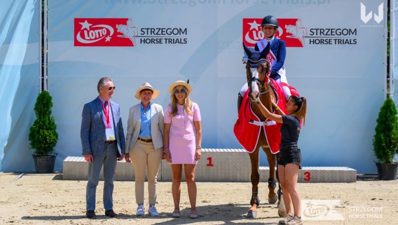 Lara de Liedekerke-Meier, patronne du week-end, reine des podiums à Strzegom