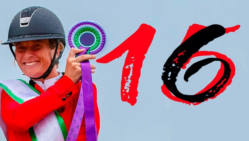 Et de 15 pour Lara de Liedekerke-Meier ! Ah non, 16…