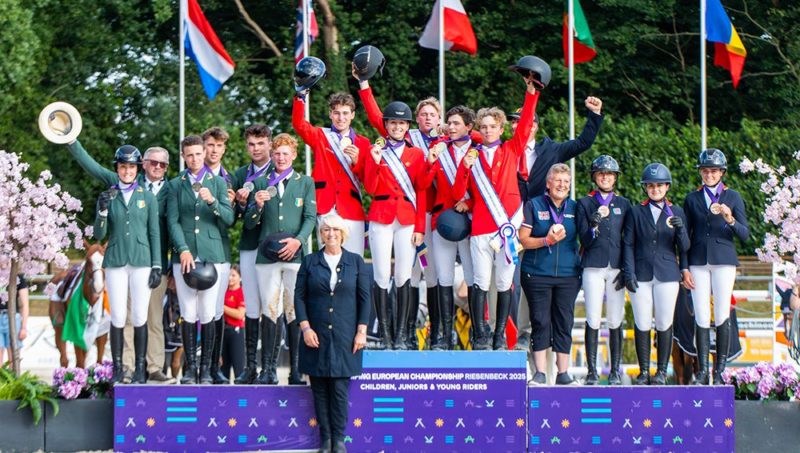 Les Young Riders belges s’offrent l’or européen à Riesenbeck