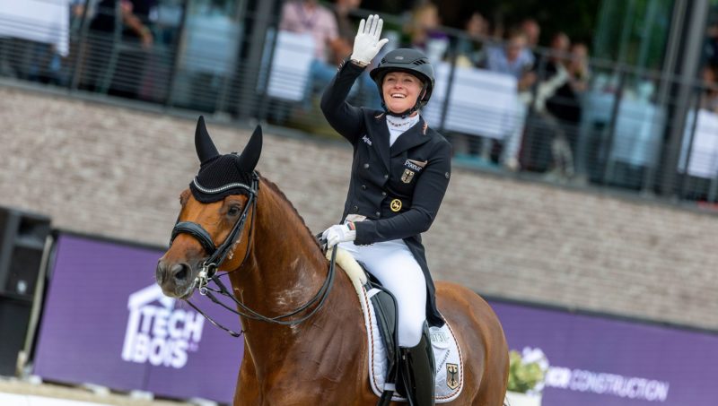 Les championnats d’Europe de dressage ont débuté au Crozet.