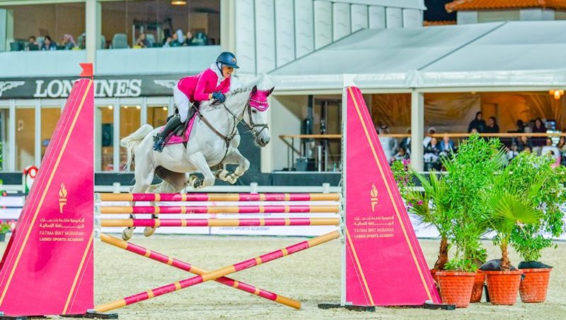 À Abu Dhabi, la piste est pour les amazones. Seulement pour les amazones.