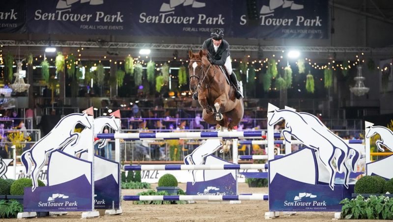 Julien Épaillard, vitesse grand V à Zangersheide International