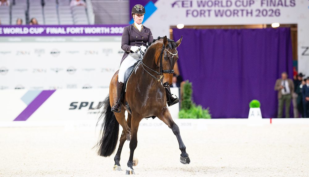 Becky Moody FEI dressage World Cup FINAL JAGERBOMB