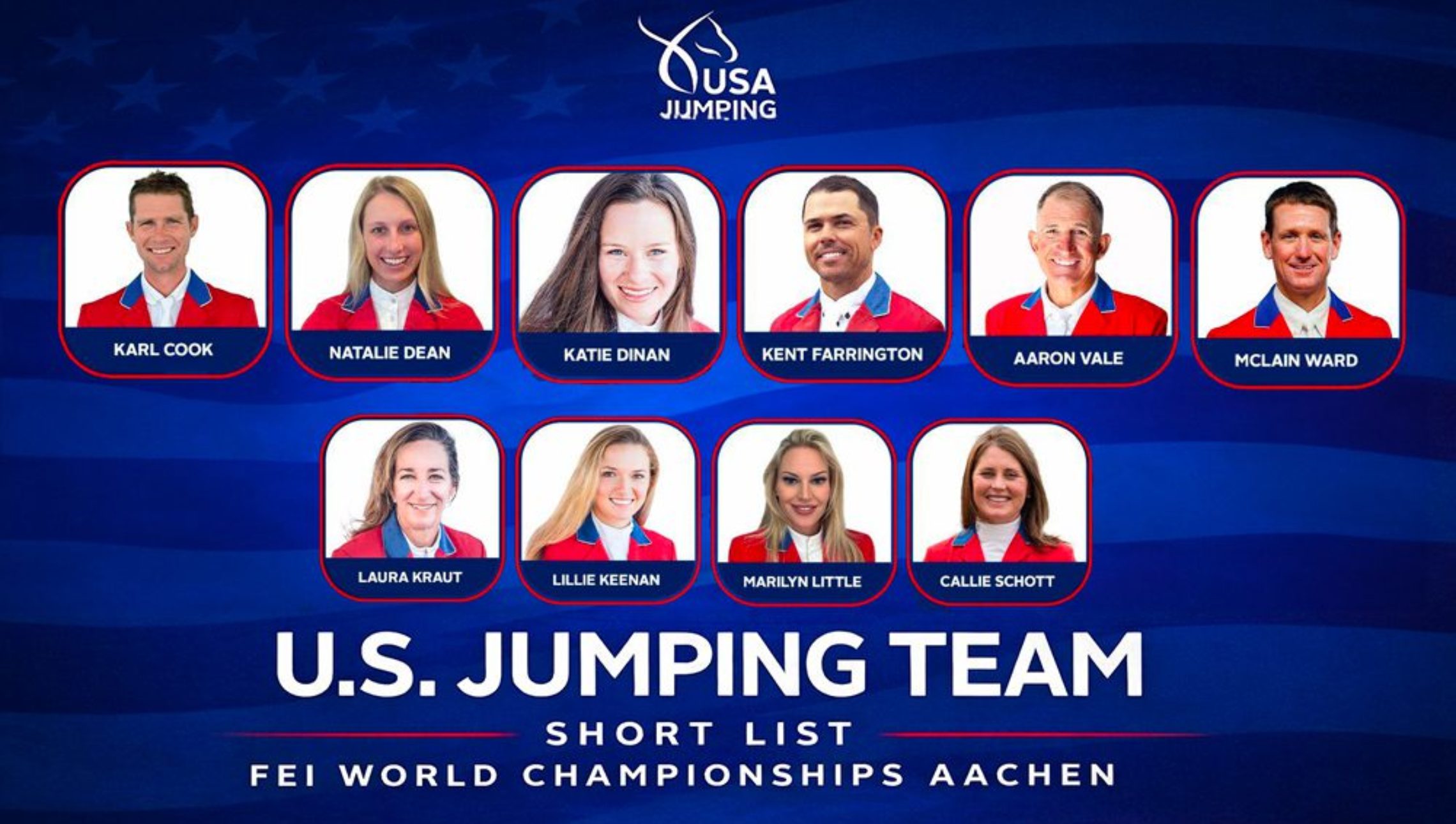 Team USA : Ridland sort l’artillerie lourde pour Aix-la-Chapelle