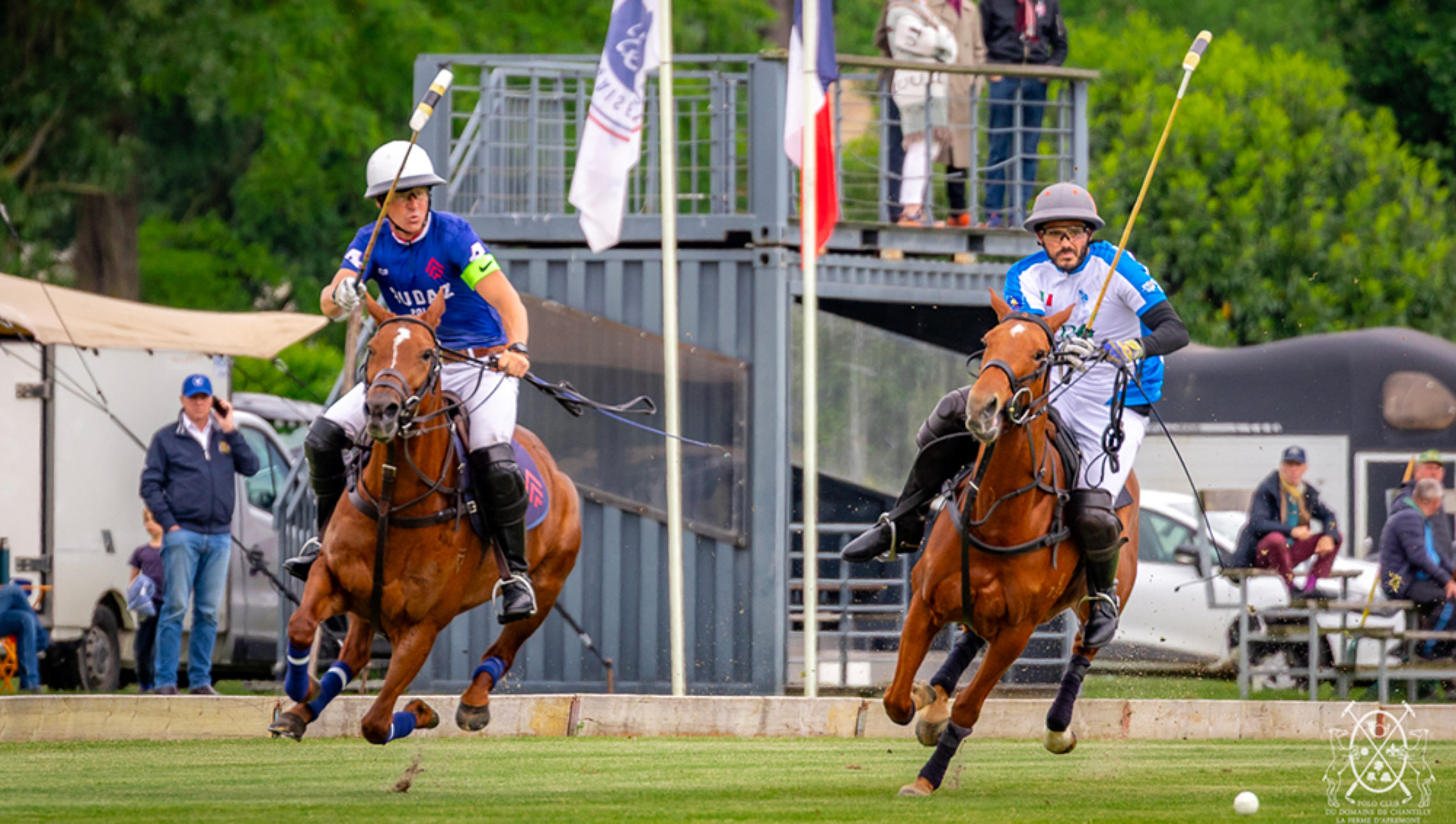 Audaz sous la pluie, Chantilly sous émotion