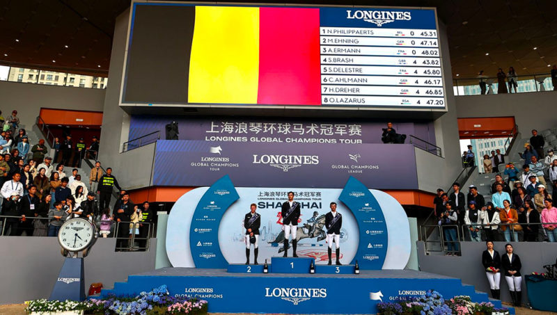 Nicola Philippaerts défie les lois du barrage et braque Shanghai