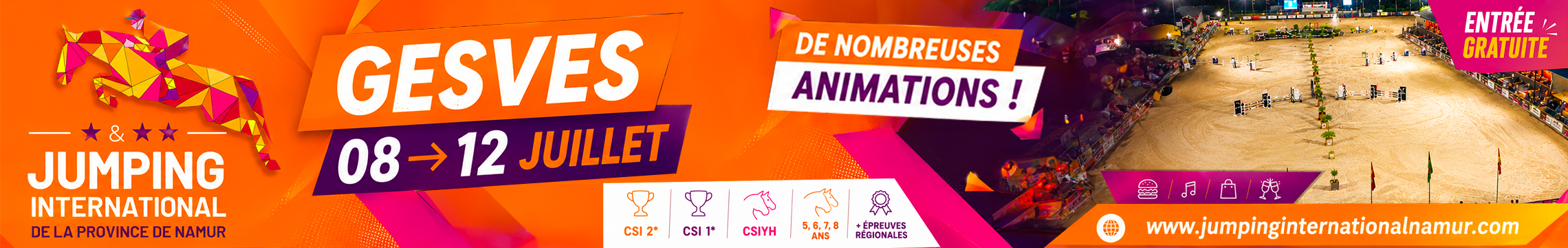 Jumping International de la Province de namur