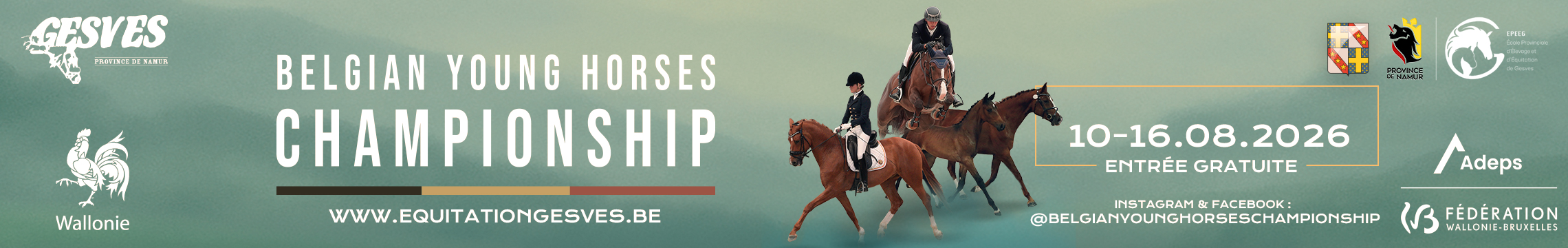 Championnats de Belgique jeunes Chevaux