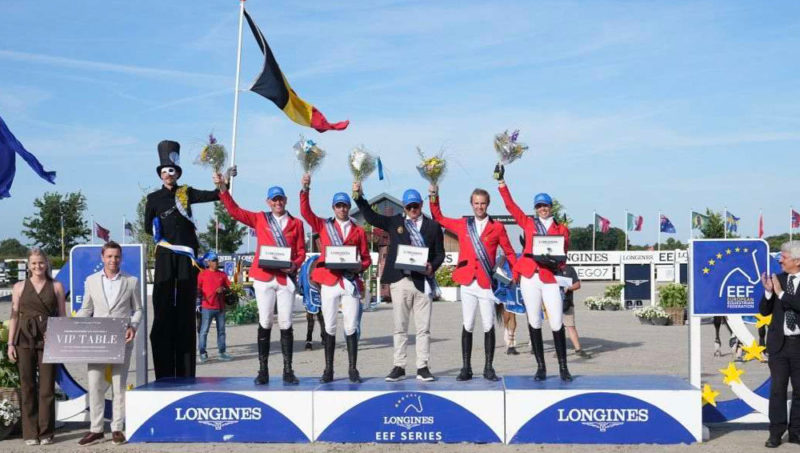 La Belgique saute sur Peelbergen et file en finale de l’EEF Series