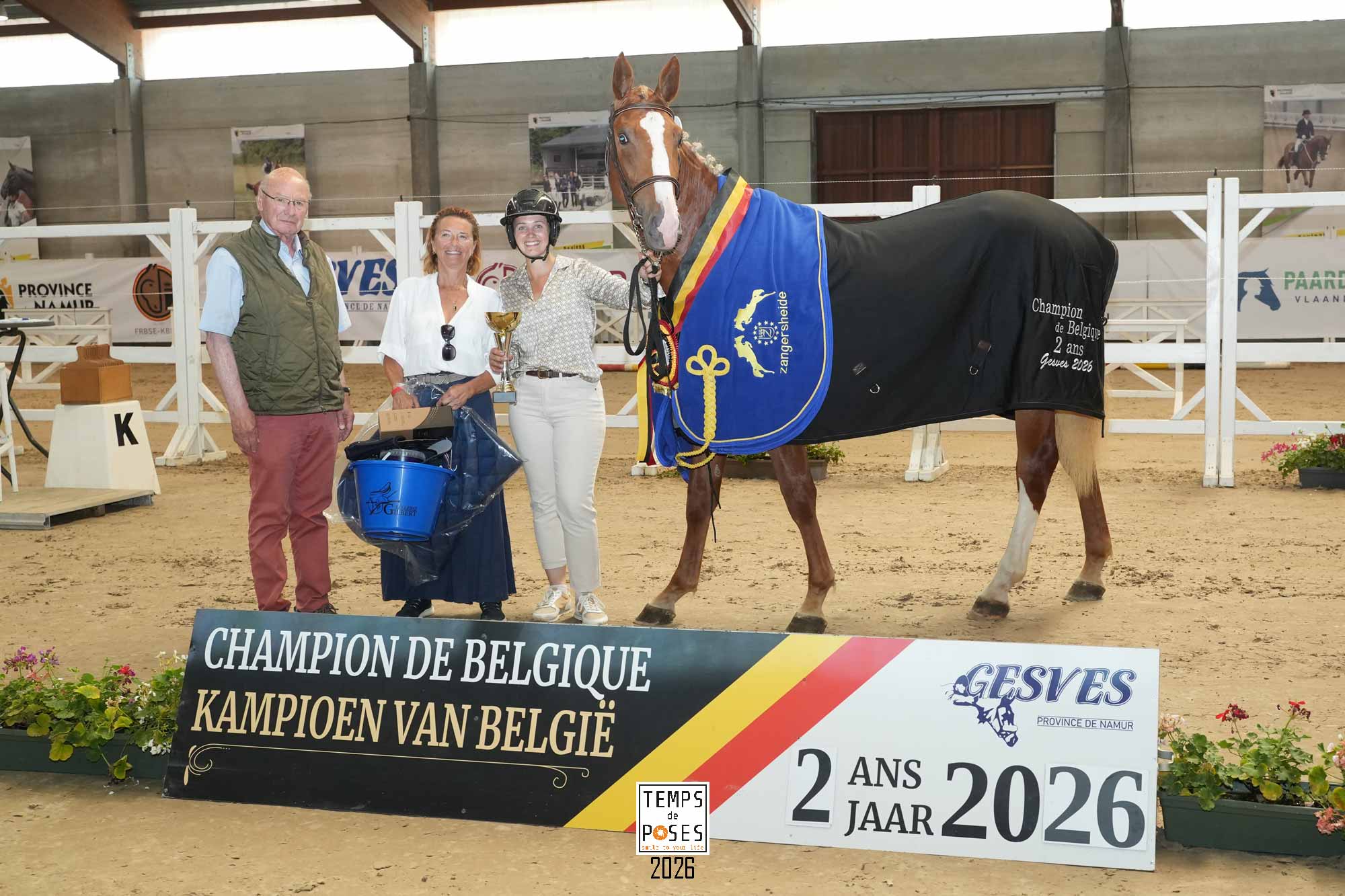 cleChamp de Belgique jeunes chevaux Gesves