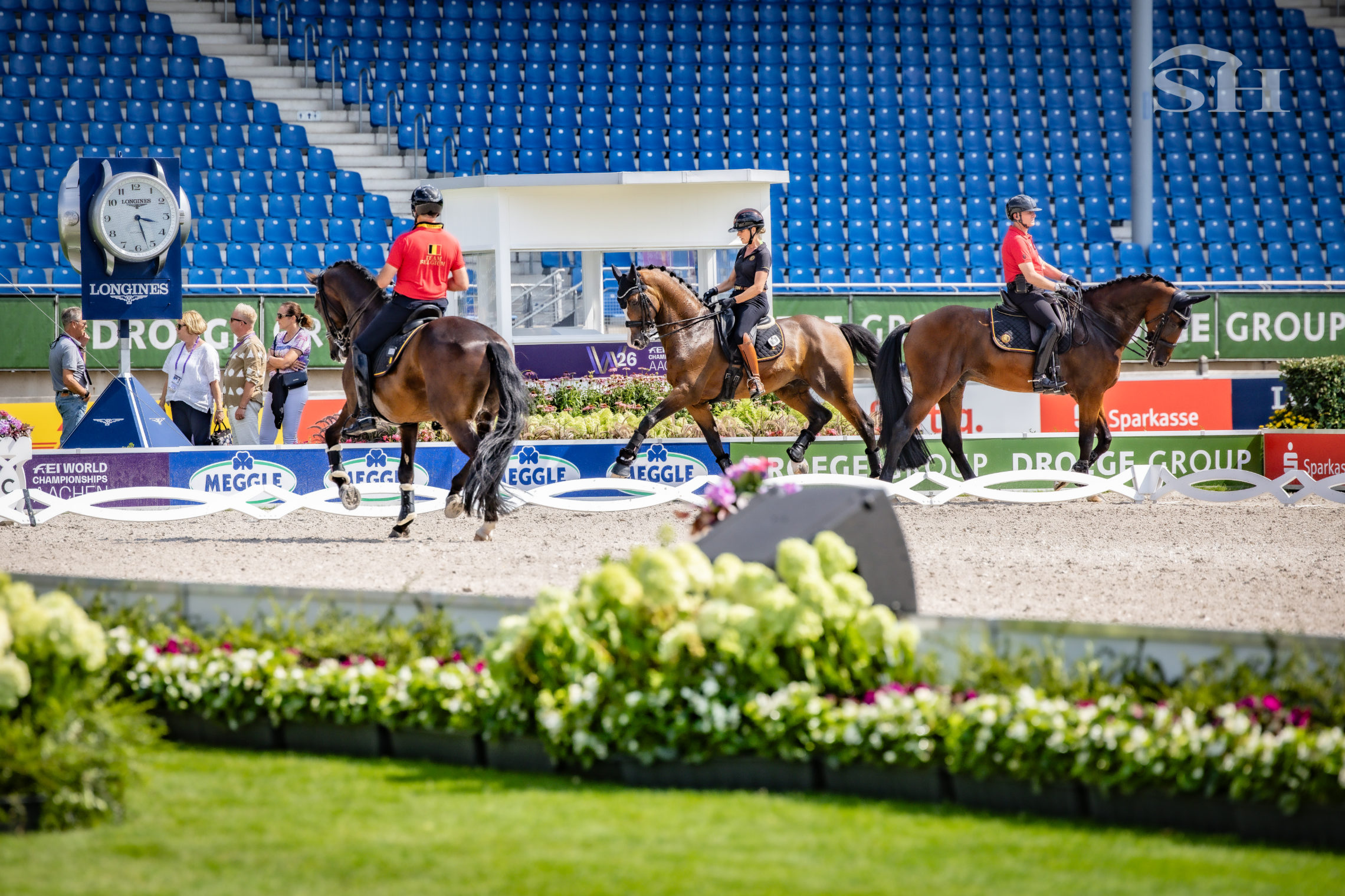 Aachen 2026 dressage Belgium