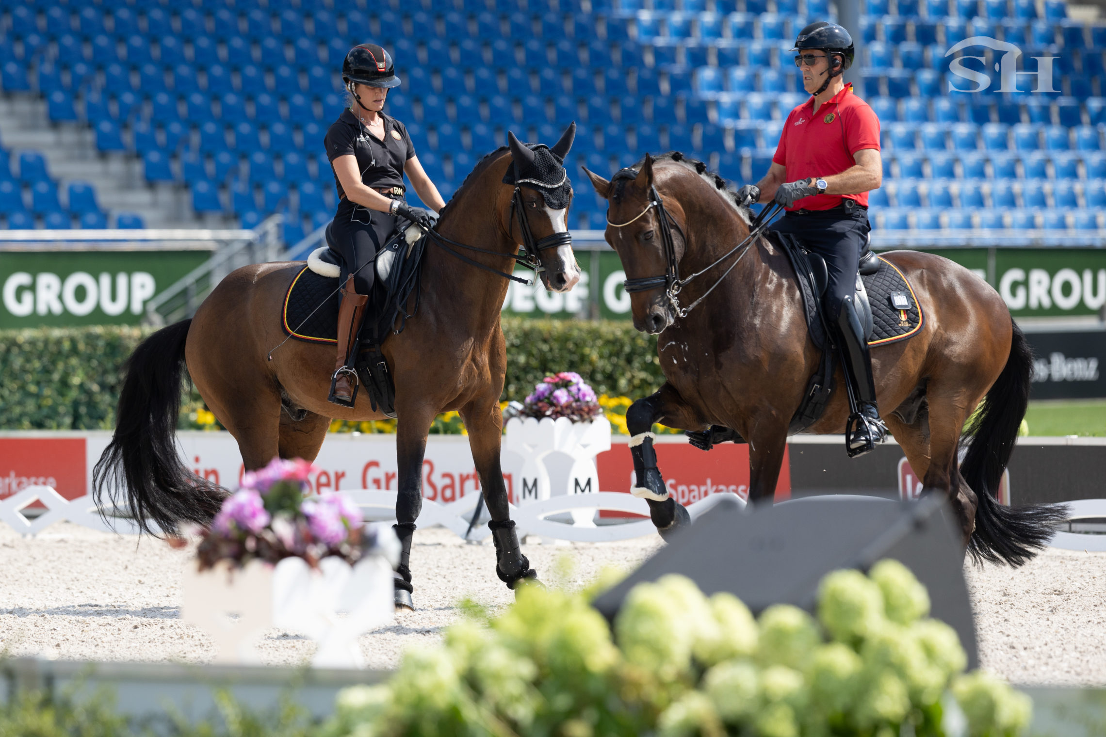 Aachen 2026 dressage Belgium