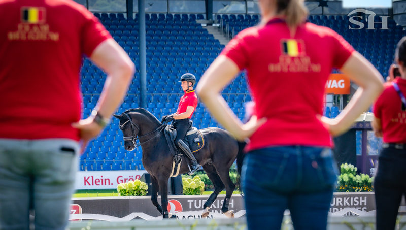 Les Red Musketeers du dressage ont pris leurs marques, demain on enlève les roulettes