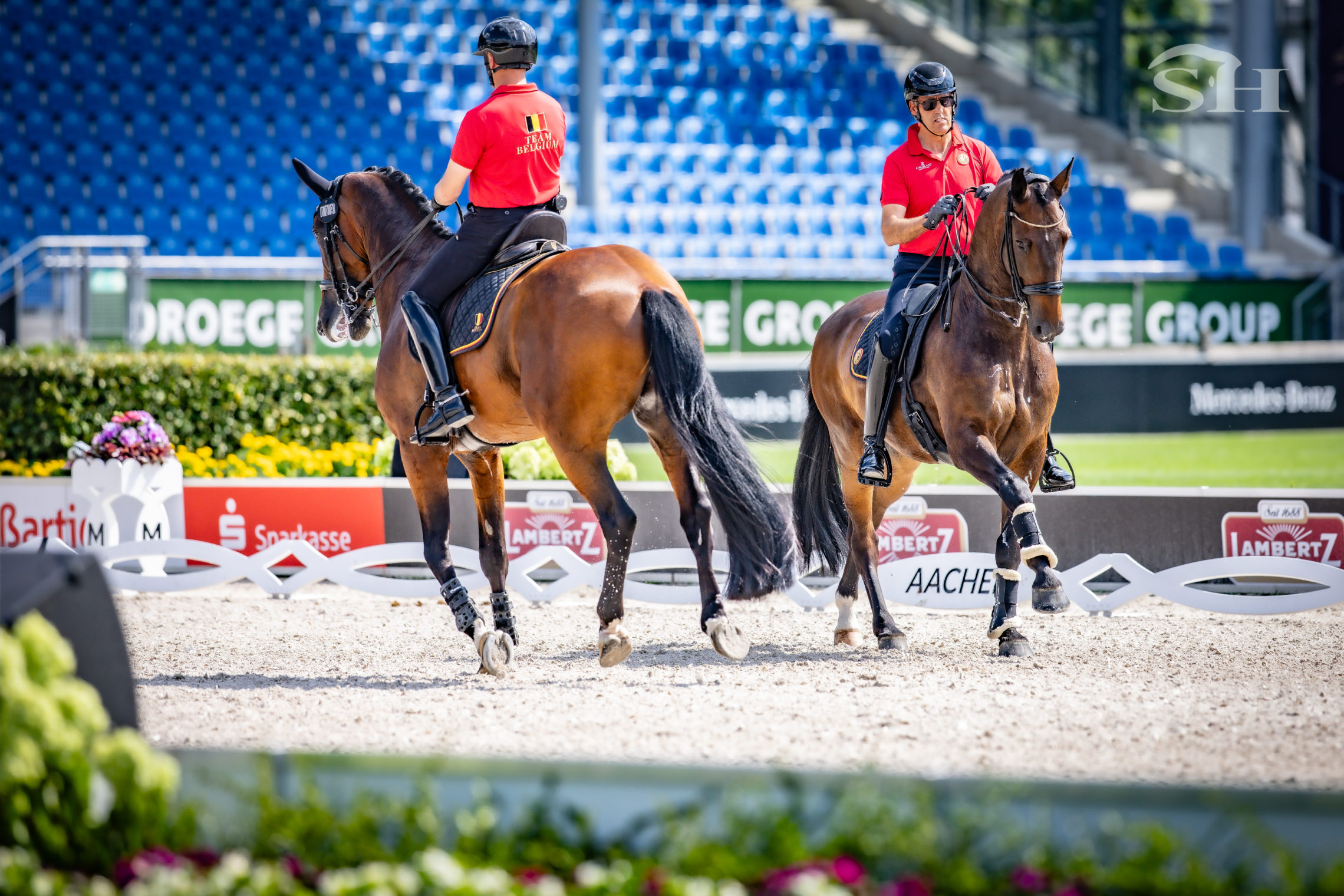 Aachen 2026 dressage Belgium