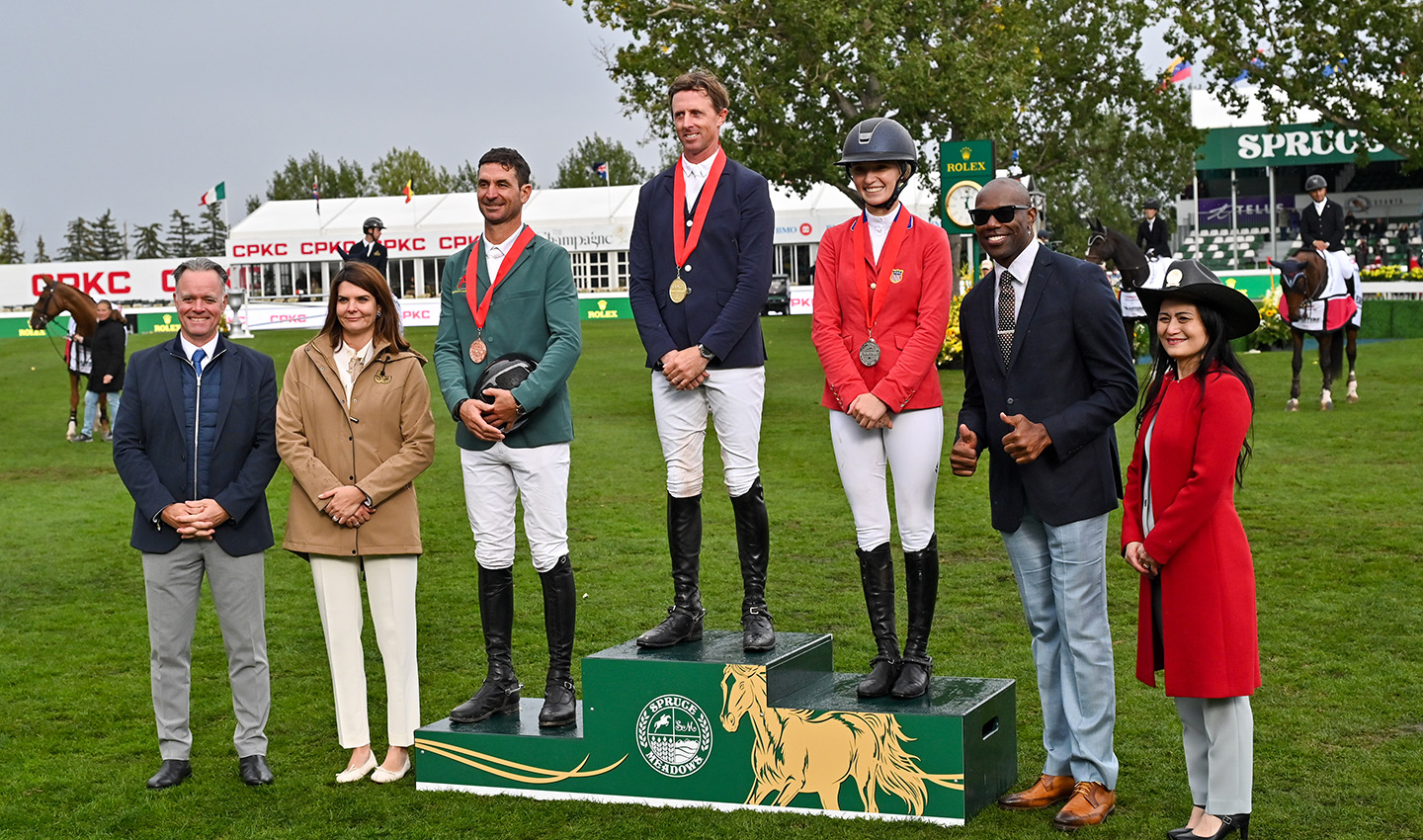 Podium Rolex Grand Prix Spruce Meadows Masters 2026