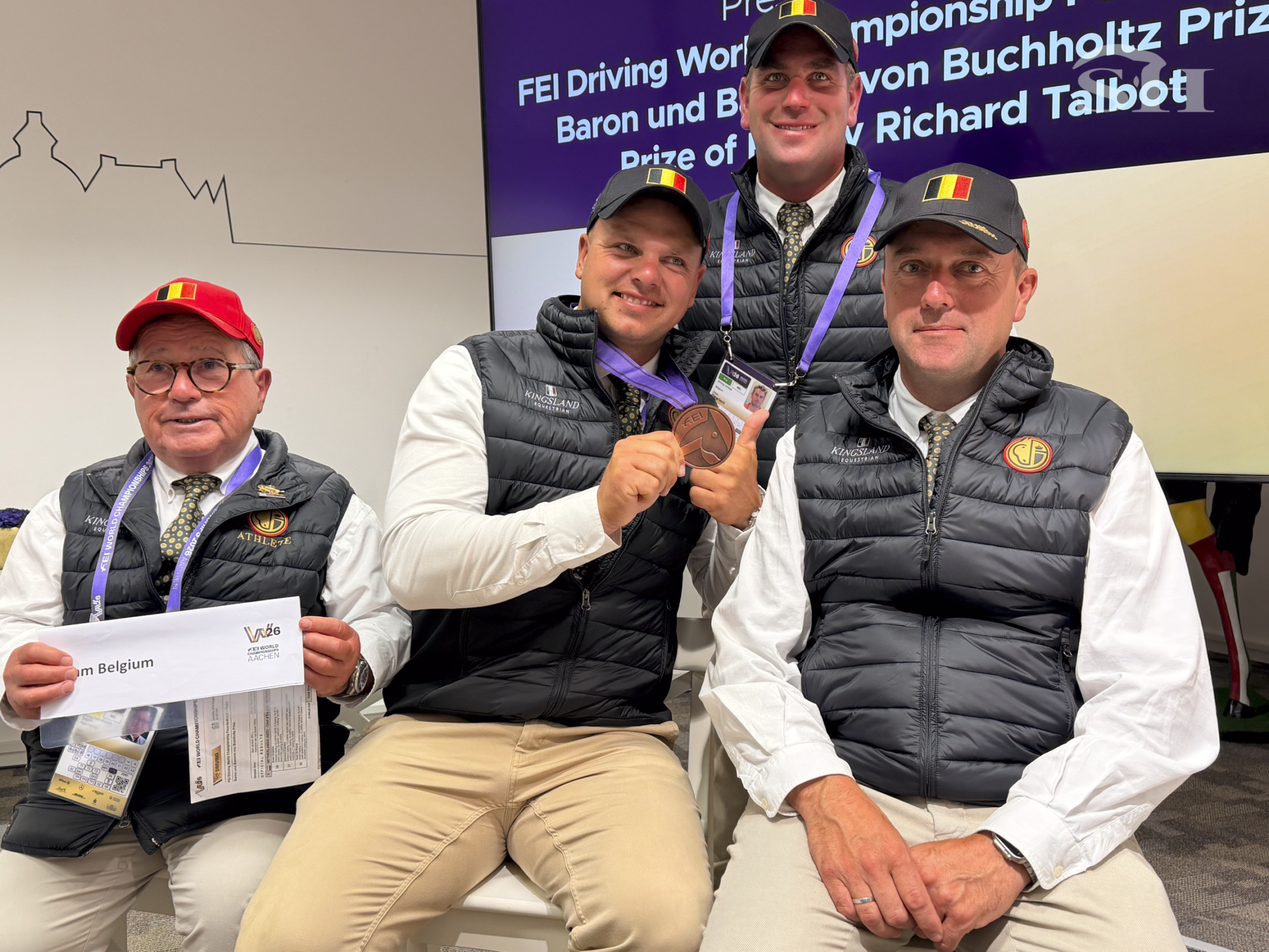 Belgian team driving