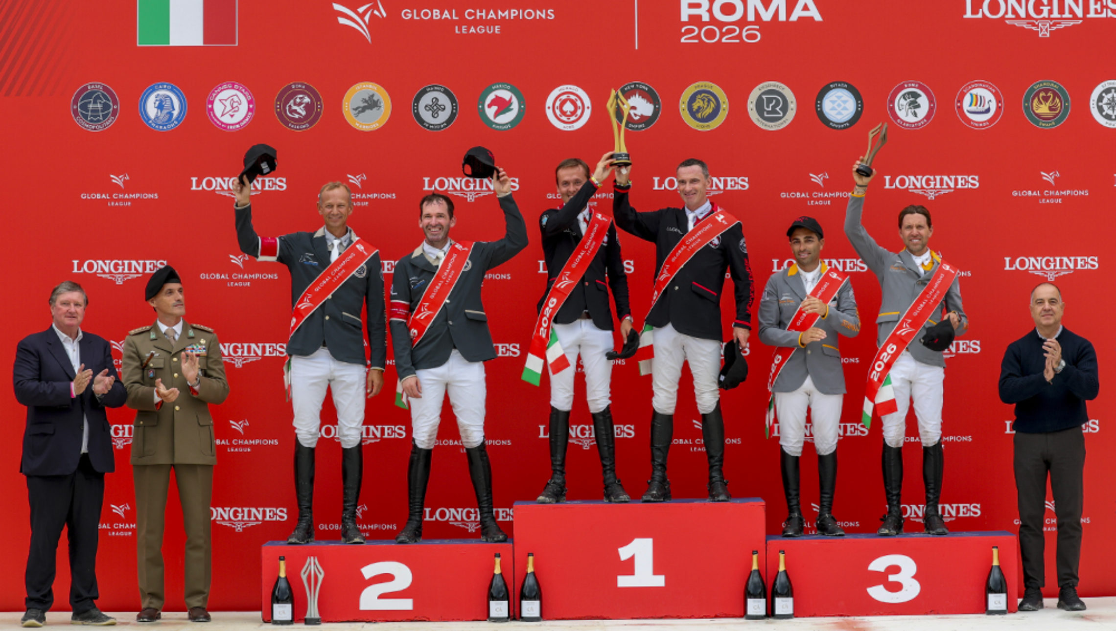 GCL de Rome, New York en surclassement. Riesenbeck prépare son sacre.