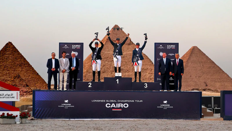 Au Caire, les pyramides sont égyptiennes. Le Grand Prix est belge.